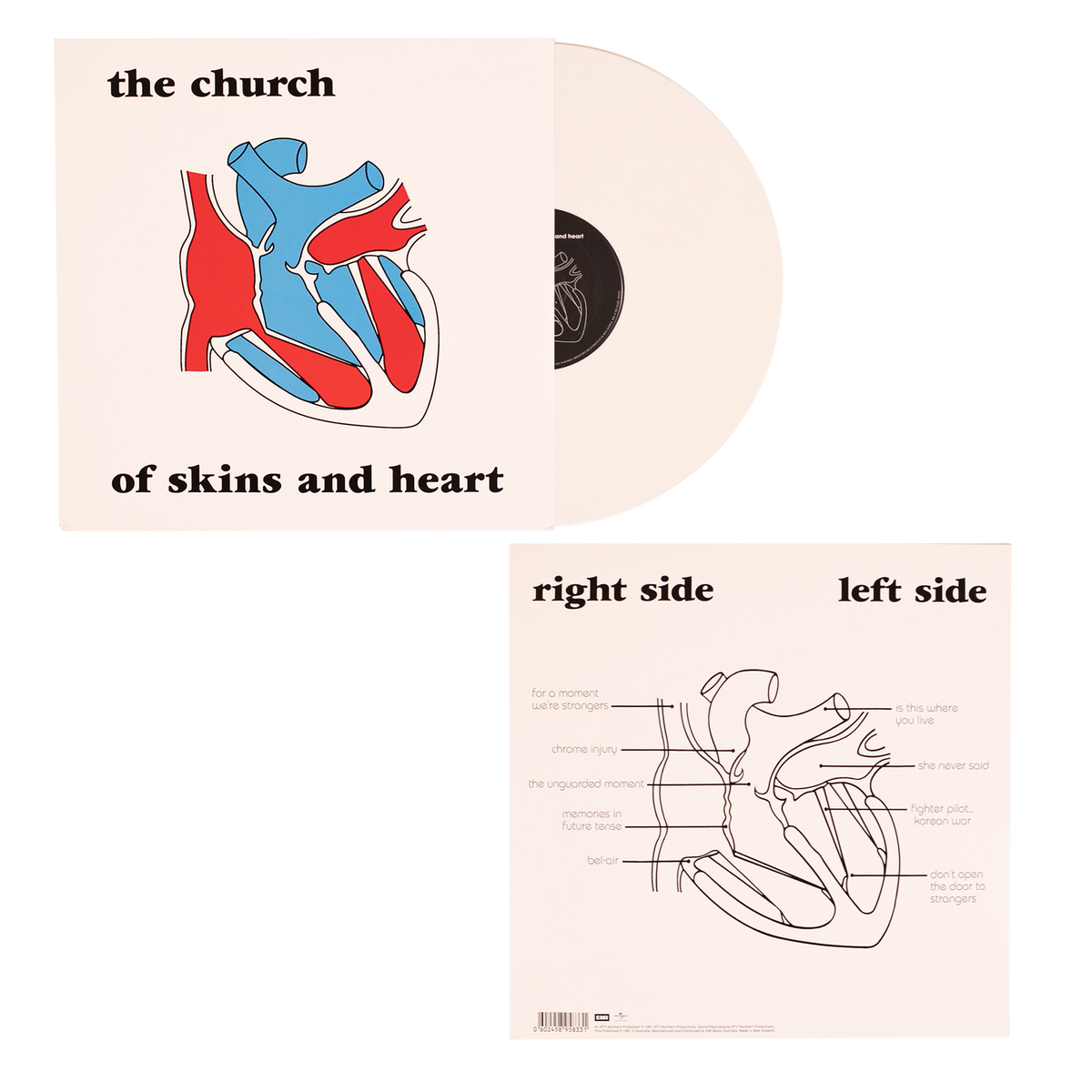 Of Skins and Heart LP (Opaque White)